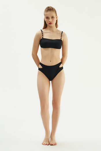 Eros Black 2016Esbk Strapless Bikini Set.