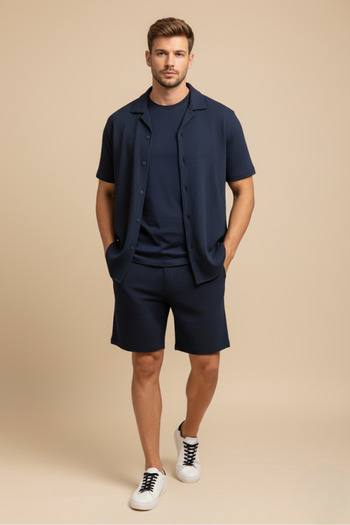 MFZ Giyim Alt-Top Suit with Honeycomb Shorts-11
