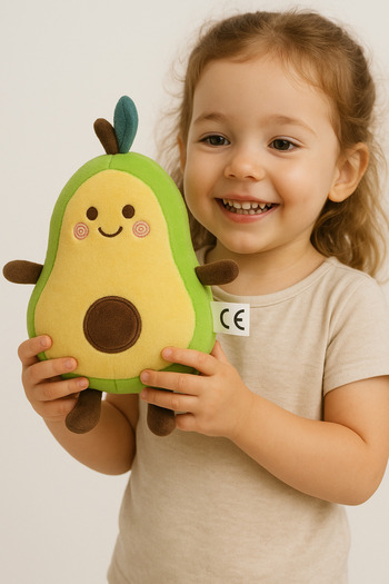 farddad Avocado Plush 26 cm |   Avocado Plush Toy |   Fruit Plush