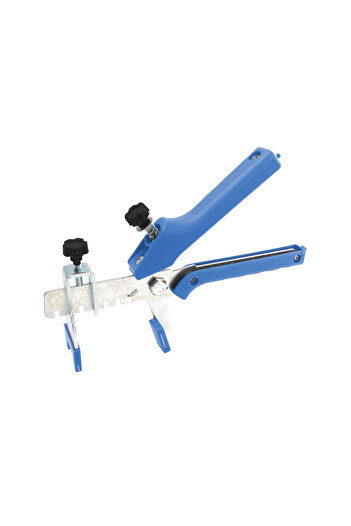 Strend Pro Kit de nivelare pentru plăci ceramice și gresie, 100 distanțiere autonivelante de 1 mm, 100 pene, 1 clește