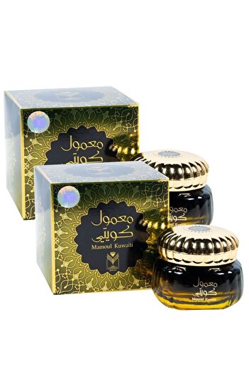ALMAS PERFUMES Al-Maas Kuwaiti Incense 60g Pack of 2