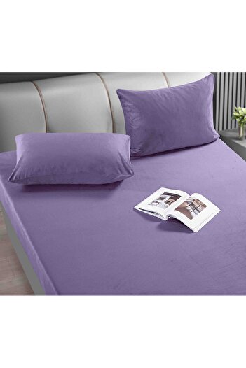 CHIRASO VELVET Bed Cover Set, with ELASTIC, for 180x200 and 160x200 mattress and 2 Pillowcases