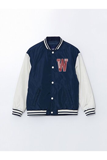 LC Waikiki Navy Blue Boy's College Coat