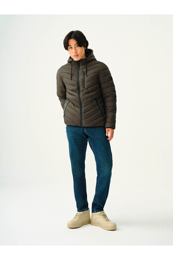 Loft Regular Fit Khaki Men's Coat Lf2033231