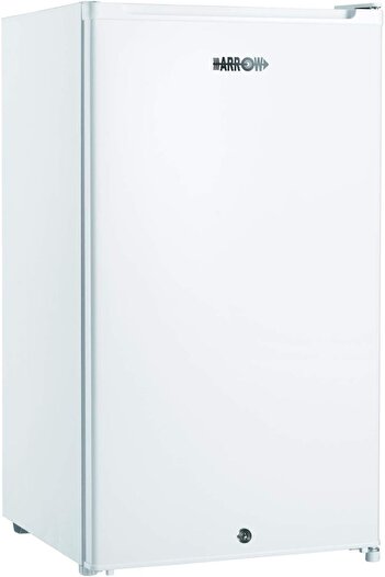 ARROW 83L Single Door Refrigerator with 10L Freezer, 3.3 Cu.Ft. Capacity, LED Lighting, Low Noise (3