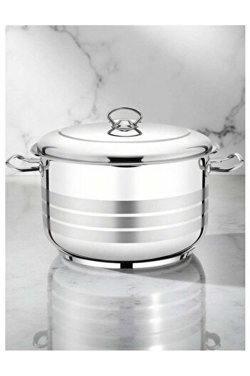 Trust Pro Trust Stainless Steel Cooking Pot 18CM Silver 18/10 (Made in Turkey)