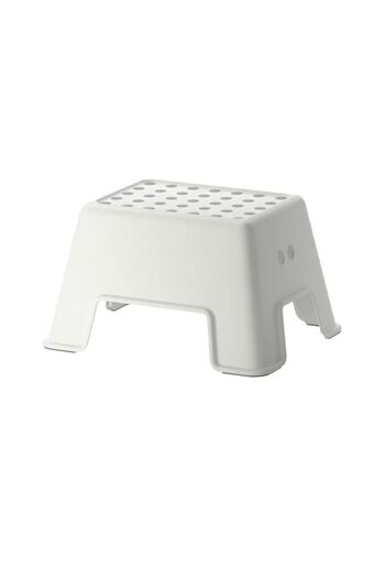 Generic White Step Stool Size 44x35x25