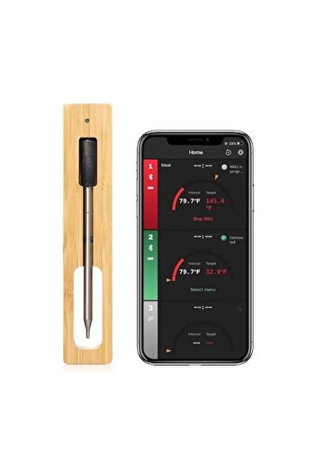 OnliShop Wireless Meat Thermometer OnliShop, Smart, Kitchen, Oven, Grill