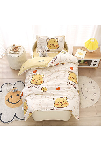 Lucmark Children's bedding set, Lucmark, 7 pieces, Cotton, Cotton filling, 135 x 60 cm,