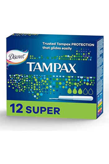TAMPAX Super 12 Tampons