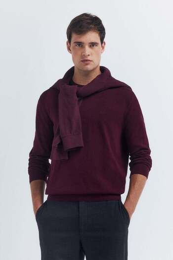 Springfield Basic long-sleeved pique polo regular fit
