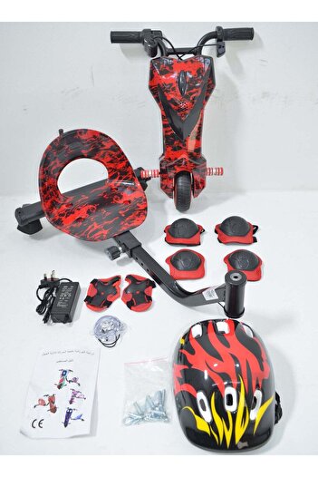 Generic Electric Drift Scooter for Kids with Helmet and Safety Gear - 36V