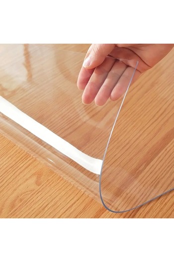 VİİMSİ 1.6 mm Transparent Pvc Tablecloth – Crystal Clear Table Protector