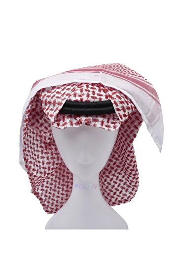 alwaseef Shemagh with headband and hat for boys