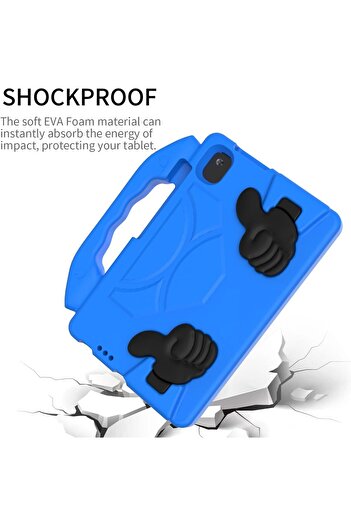 SIGLOO Stand case for Samsung Galaxy Tab A8 10.5 inches 360 protection Shockproof blue