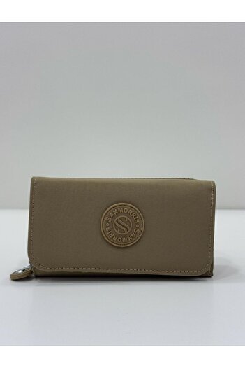 H&D COLLECTİON Women's Zippered Multi-Compartment Card Compartment Wallet Srg
