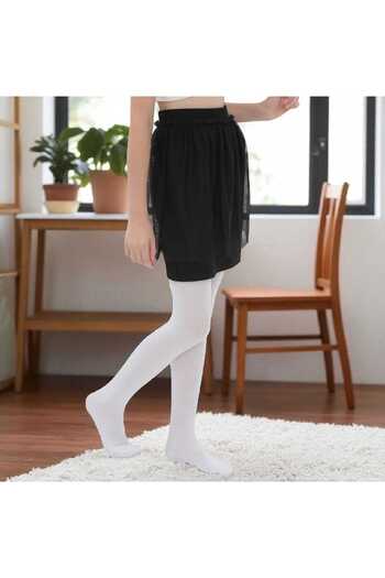HAYEL Cotton High Quality Girl Children Plain Pantyhose School Stocking
