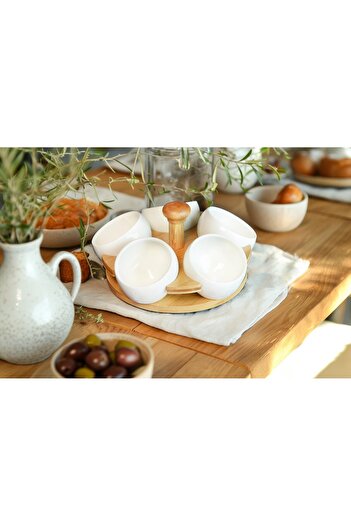 zezedesing 5-Piece Bowl Set with Stand