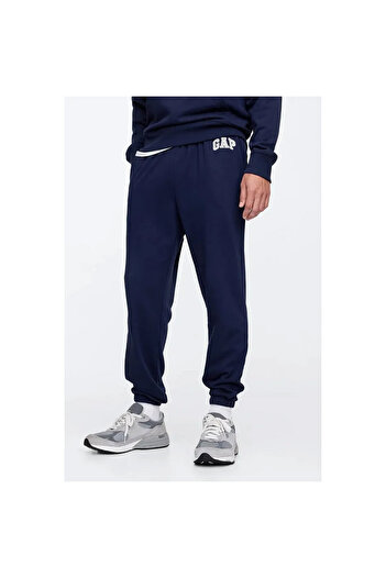 GAP V-Heritage Logo Jogger Men's Navy Blue Sweatpants 500382-049