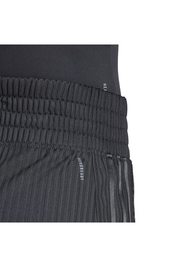adidas PACER RIBRT Şort Siyah IK5455