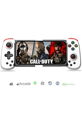 erorex وحدة تحكم ألعاب لاسلكية قابلة لإعادة الشحن تعمل بتقنية البلوتوث لأجهزة Ios وAndroid وNintendo Switch P5 وP4