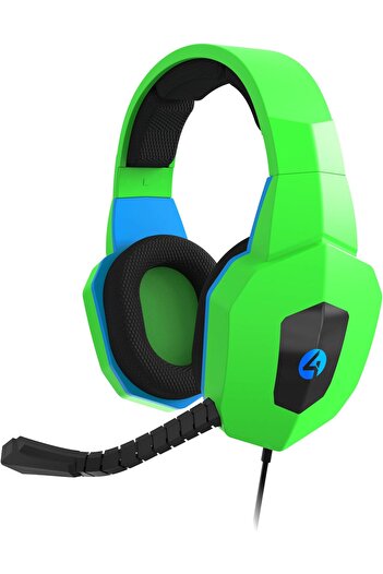 erorex Neon Edition Gaming Headset For Xbox Ps4/Ps5 Switch Pc Green/Blue