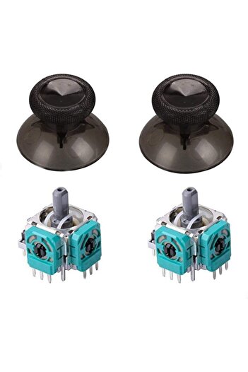 erorex 2Pcs 3D Analog Joystick Thumb Sticks Sensor Replacement For Xbox One Controller