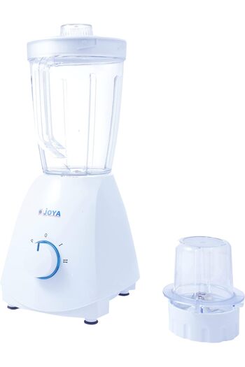 erorex Electric Blender 2X1 Powerful 400W, White & Transparent
