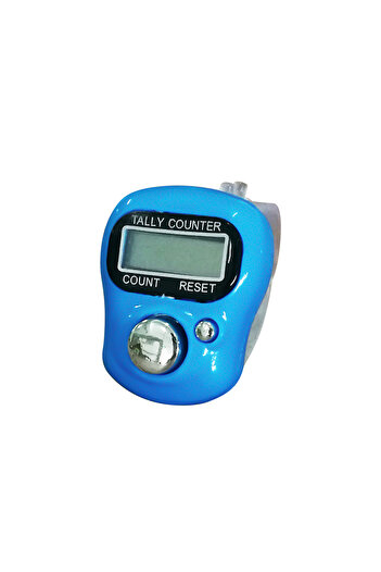 Choice3 Blue New Finger Counter LCD Electric Digital Display With Light Tally Counter Stitch Marker Sewing K