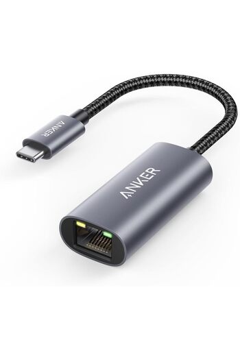 Anker USB C to Ethernet Adapter, PowerExpand USB C to Gigabit Ethernet Adapter