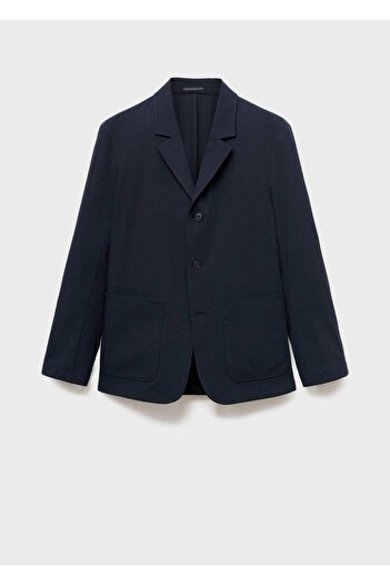 MANGO Man Cepli slim fit blazer ceket