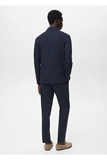 MANGO Man Cepli slim fit blazer ceket