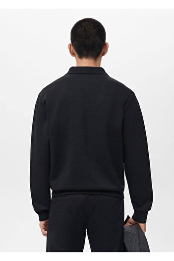 MANGO Man Regular kesim polo sweatshirt