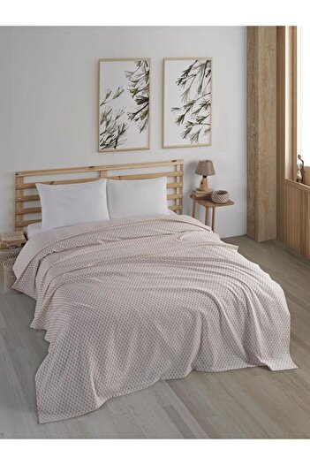 MODALİN Double Printed Pique Bedspread Daisy 200X230 cm