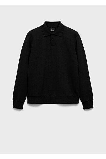 MANGO Man Regular kesim polo sweatshirt