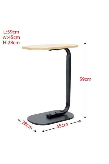Family Ship Elegant Wooden Service Table with Oval Base