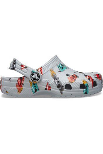 Crocs رسومات سيارات السباق الكلاسيكية CG T