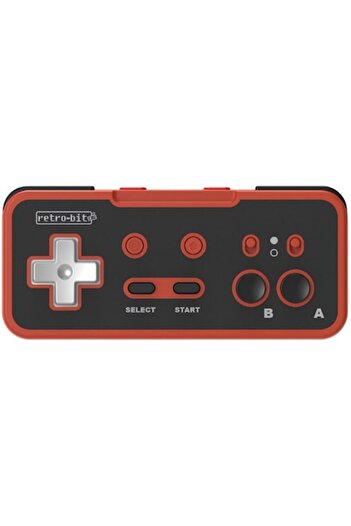 Retro Gamepad wireless Retro-Bit, 2.4GHz, classic design, USB adapter, NES adapter, black