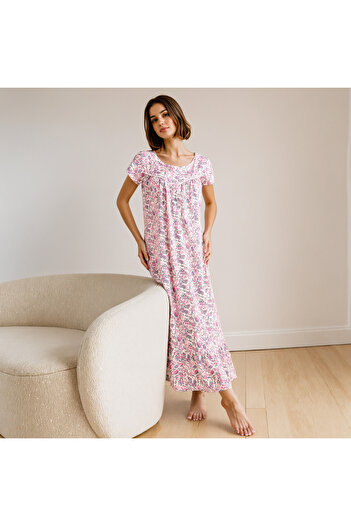 FAV Floral Print Night Gown