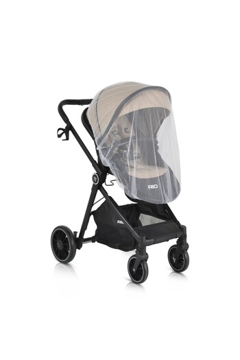 Moni Rio Khaki 2in1 convertible stroller up to 22 kg, Aluminum frame, Adjustable backrest, Seat