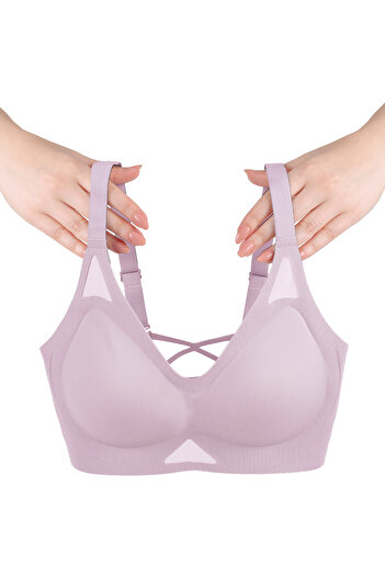 koza iç giyim Wire Free Push up Seamless Removable Pad Breathable Sports Bra