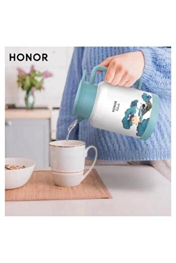 HONOR ترمس شاي وقهوة إبريق حراري محمي منفصل من الداخل من الفولاذ المقاوم للصدأ