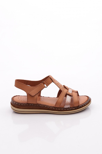 DGN 017 Women's Row Strappy Velcro Sandals