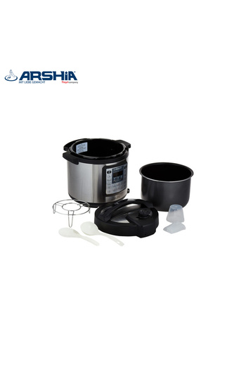 Arshia Arshia Digital Pressure Cooker - 12 Liter Capacity - Multi-Function with Safe Fast Cooking
