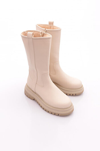 DGN 2791-2027 Thick Sole Women's Round Toe Boots