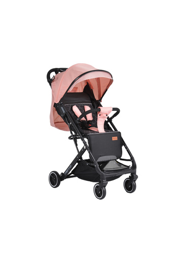 Moni Sports stroller with compact folding and troller handle Trento Pink