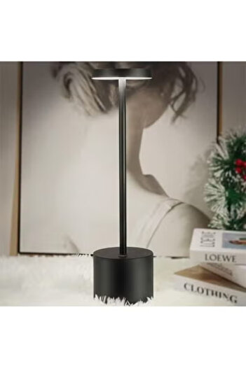 Taimi Rechargeable Cordless Table Lamp Operated Desk Lamps 3-Levels for Restaurants Garden Bedroom