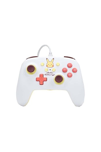 Powera Controller Enhanced Wired Pikachu Electric Type - Nintendo Switch