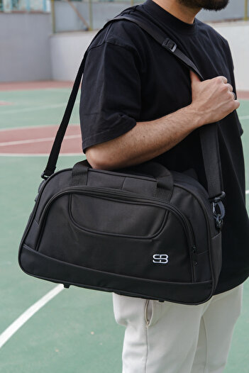 Solo Bag Black Waterproof Bottom Protection Pad Sports Fitness Running and Travel Bag 40 cm