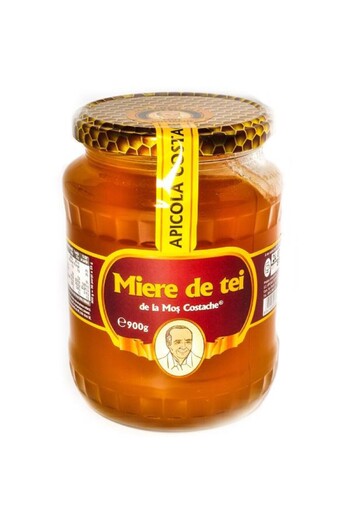 Mos Costache Mos Costache Linden Honey 900 grams Apicola Costache